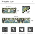 thumbnail image 3 of Yayeee Faucet Mat for Kitchen Sink 14.7" Diatomite Long Splash Guard Pad, Pine Tree, 3 of 7