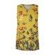 thumbnail image 4 of Blusa sin mangas con cuello en V y estampado de mariposas informal a la moda para mujer Pompotops lopia996795, 4 of 6