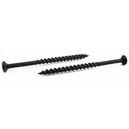 

#8 x 1 3/4 Coarse Drywall Screws / Square / Bugle Head / Steel / Black Phos - 2000 Piece Carton