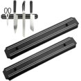 thumbnail image 1 of Porta cuchillos de cocina magnético, 2 unidades, 33 cm, barra magnética, cuchillos, herramientas, barra magnética, soporte para cuchillos, imán de pared, soporte magnético para cuchillos,, 1 of 5