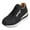 Black, variant on Sneakers for Women Comfortable Lightweight On Athletic Shoes For Casual Sport And Dating With Ankle Support And Lace Up Design For All Seasons