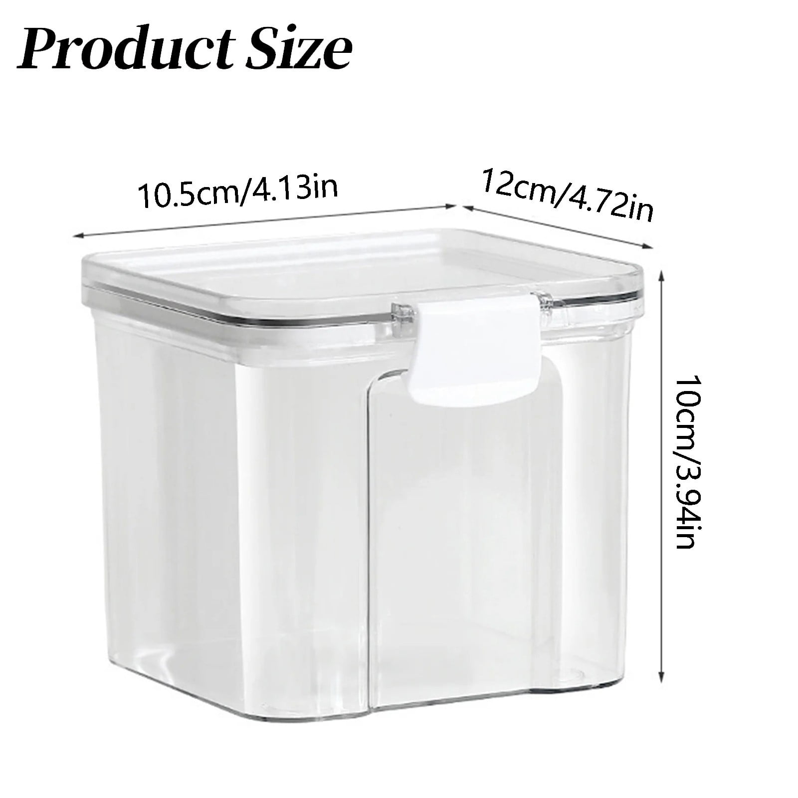 MOPOOR Extra Large Bulk Food Storage Containers with Airtight Lids for Flour, Sugar, Rice, Cereal & Pasta - Leakproof, BPA-Free Plastic Canisters for Kitchen & Pantry Organization
