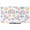Pink, variant on TV Cover Indoor, Rainbow Sunshine Stretch TV Dust Cover Television Screen Protector, Rainy Cute Blue Border Elastic Polyester Display Covers, Monitor Slipcover for LED LCD TVs 24 Inch
