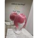 thumbnail image 3 of Peluca Rosa Vivo Corta Cabello Liso Y Fleco Kanekalon rosa Unitalla Lymalimoon SW BOB Rosa Vivo, 3 of 7
