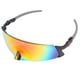 thumbnail image 3 of Gafas deportivas para ciclismo, gafas de sol semisin montura, gafas para senderismo, protección contra el viento UV, gafas de sol para exteriores 9050 negro rojo, 3 of 5