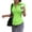 Green, variant on Dwellite Short Sleeve Shirt for Women Button Up Y2k Ruched Tops with Collared Fitted Button Down Shirts 2026 Light Green XL