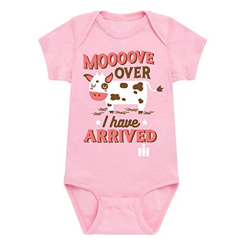 International Harvester Moooove Over I Have Arrived IH Infant Baby One Piece Size Light