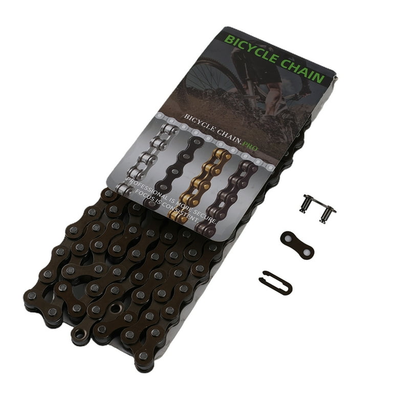GLFSILL MTB Bike Chain Bicycle Single speed 98 114 LinkChain