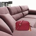 thumbnail image 4 of Lojalitet Bolso bandolera, bolso de hombro con cadena de superficie suave de PU, 4 of 5