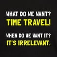thumbnail image 3 of CafePress - Time Travel T Shirt - Men's Classic Graphic Cotton T-Shirt, 3 of 4
