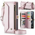 thumbnail image 1 of Rvkxad Flip Top Zipper Wallet Case for iPhone 15, Multi-Function Leather Phone Cover with Card Slots, Magnetic Closure iPhone 15 Case, 1 of 7