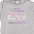 thumbnail image 3 of Inktastic Just a Girl Who Loves Dinosaurs Toddler Hoodie, 3 of 4
