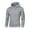 Gray, variant on Chbgutlmr Hoodies for Men Casual Long Sleeve Hooded Pullover Fall Winter Drawstring Fitting Sports Sweatshirt Pockets