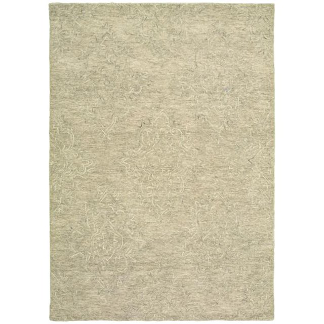 LR Resources KARMA21041LTG5079 5 ft. x 7 ft. 9 in. Karma Rectangle Area Rug, Light Gray