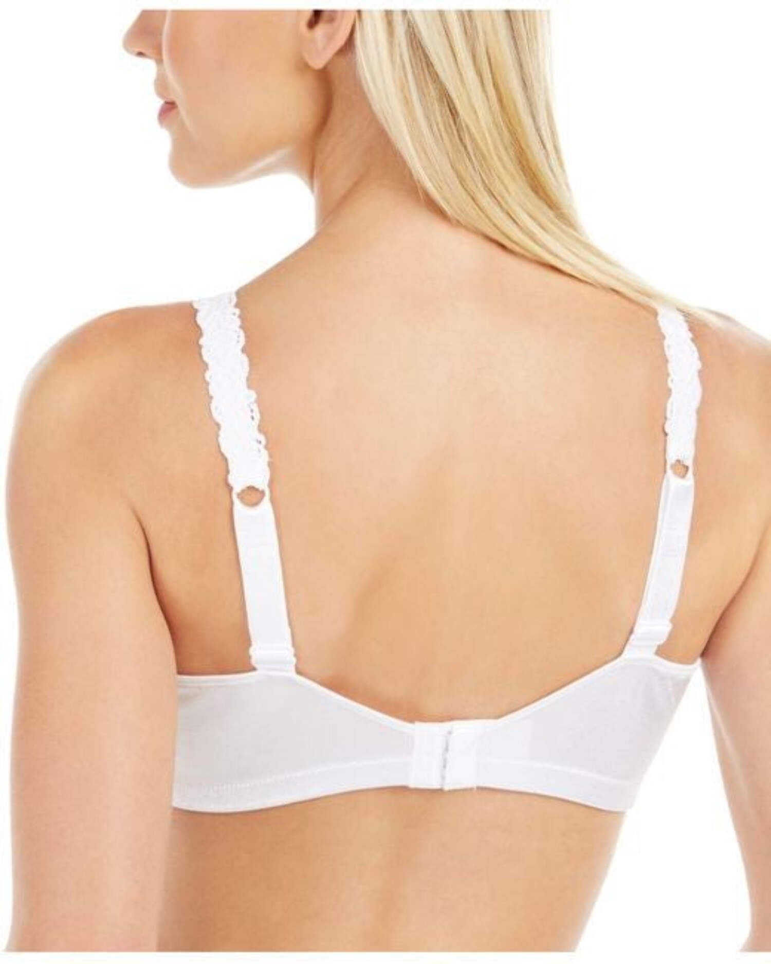Bali Smoothing Underwire Bra White 42D Women's