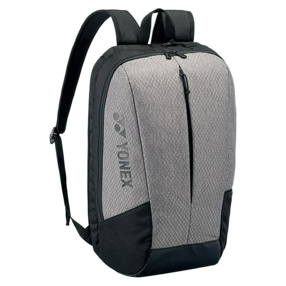 YONEX Team Backpack with YKK Zippers & Multiple Storage Compartments - Durable Lightweight Tennis Backpack, 28L Capacity, Gray/Black