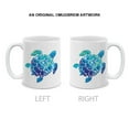 thumbnail image 2 of WIRESTER 11 Oz Ceramic Tea Cup Coffee Mug, Blue Sea Turtle, 2 of 7