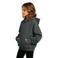 thumbnail image 6 of Atogsazn Toddler Baby Girls Oversized Hoodies Kids Casual Long Sleeve Hooded Sweatshirt Fall Winter Tops Clothes Dark Gray 7-8 Years Fashion, 6 of 8