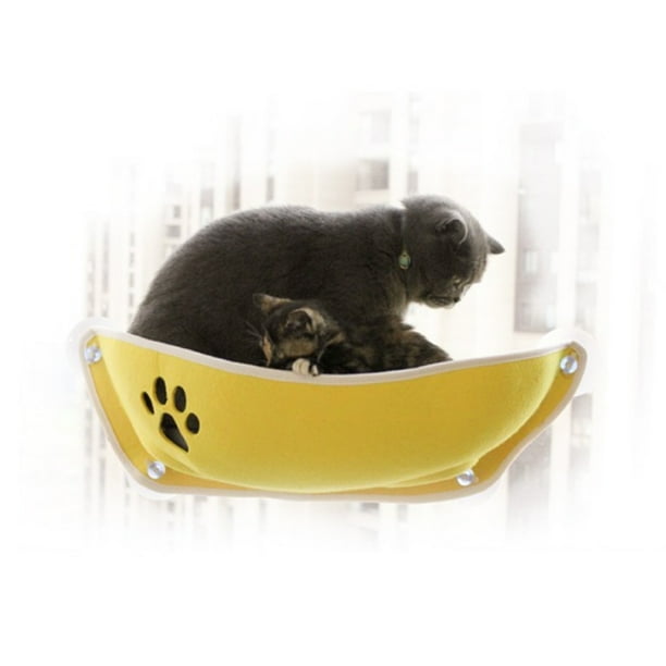 OWSOO Cat Pet Window Bed Cat Window Perch Cat Hammock Window Seat Cat