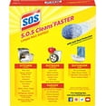 thumbnail image 4 of S.O.S Steel Wool Soap Pads, 10 Count, 4 of 5