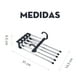 thumbnail image 3 of Gancho Organizador Multiple Mima2 Para Pantalones Hasta 5 Prendas Color Negro, 3 of 5