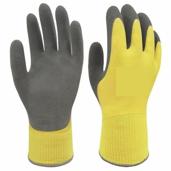 Thermal Latex Safety Work Glove Freeze Flex Oil Resistant Food Insulated Warm ,Flexible and Comfortable