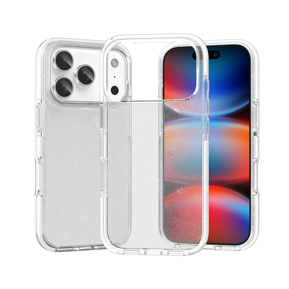Transparent Shockproof Case for iPhone 17 Pro Max - Clear