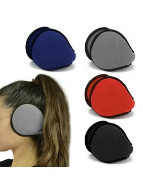 2 Pack Ear Muff Winter Comfortable Warmer Earmuffs Ear Warmers Collapsible Color