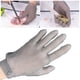 thumbnail image 3 of Guantes Anticorte de de Acero Inoxidable con Hebilla Ajustable en la Muñeca, Guantes de Carnicero Multiusos, Modelo M., 3 of 5
