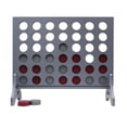 thumbnail image 1 of Tailgating Pros Premium Giant Four in a Row with Carrying Case - Jumbo Oversized Outdoor Yard Game - Connect Multiple Pucks in a Row to Win - Many Puck Colors Available!, 1 of 4