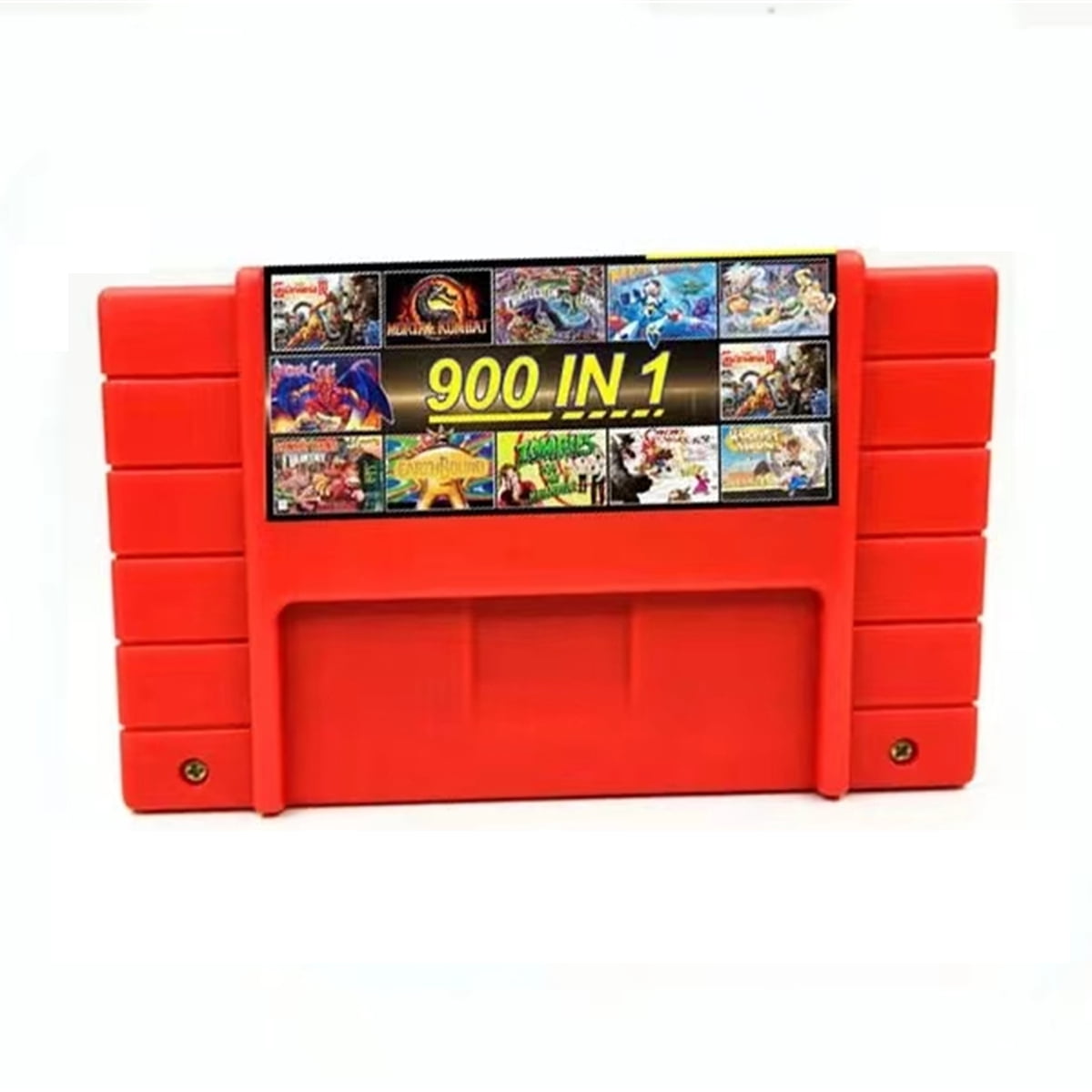 Retrotech Super 900-in-1 Game Cartridge for SNES: 16-Bit Classic Games, Save Feature, Works with All Consoles