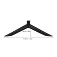 thumbnail image 2 of Phenofice 2 Pairs Stable Monitor Stand Plastic Black for Desktop TV Holder Setup, 2 of 8