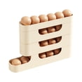 thumbnail image 1 of Amzcrzy Caja De Almacenamiento Para Adornos, Contenedor De Huevos Para Refrigerador, Organizador De Refrigerador, Dispensador De Huevos Con Ruedas Que Ahorra Espacio, Organizador De Refrigerador, Con, 1 of 1