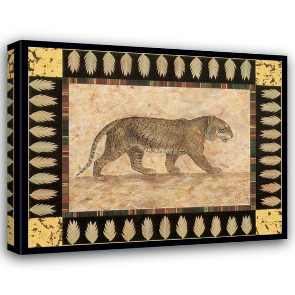 Pamela Gladding 24x20 Gallery Wrapped Canvas Wall Art Titled - Tiger