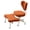 Orange, variant on Peispie Cross Legged Office Chair, Wide Seat Armless Criss Cross Desk Chair, 360 Swivel Adjustable Height Computer Chair , Corduroy Chair for Home Office, Meditation, Orange