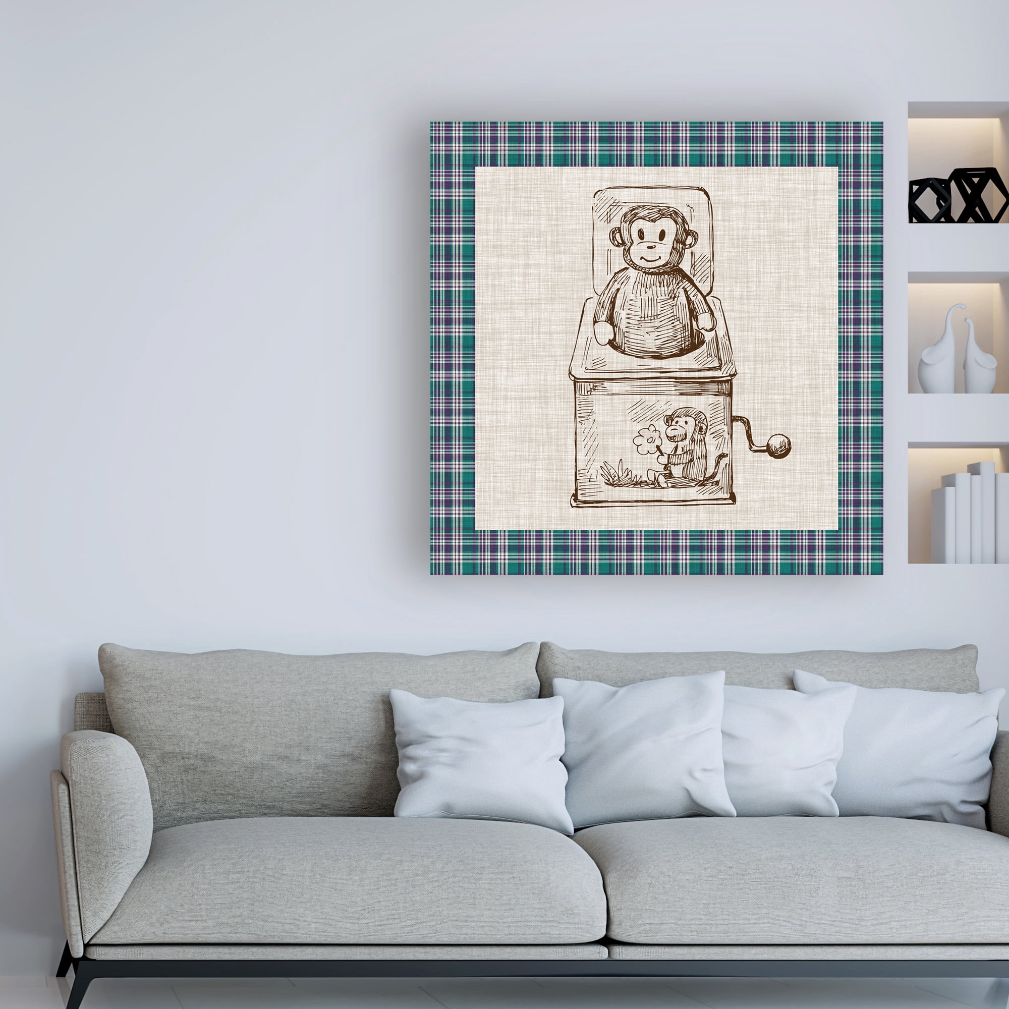 Trademark Fine Art 'Retro Toys I Childrens Art' Canvas Art by Vision Studio
