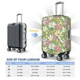 thumbnail image 6 of Daiia Flowers And Buds Luggage Cover, Thickened Washable Travel Luggage Covers, Elastic Unique Baggage Covers for 18-20 inch Luggage-Large, 6 of 9