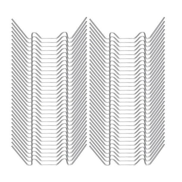 Younar Greenhouse Clips 60PCS Stainless Steel Greenhouse Glass Window Panel Clips Green House