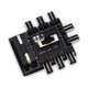 thumbnail image 1 of Placa base de la computadora FAN HUB Refrigerador Splitter Conector Extension PC 12V 3PIN 2 Nivel Speed ​​Controller Adaptador Regulador grande 4P Powered Eigraketly EL005647-02, 1 of 6