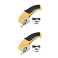 thumbnail image 4 of Eigraketly Herramienta manual para cortar telas - Cortadora de telas multifuncional liviana y portátil amarillo 2Conjunto, 4 of 6
