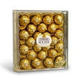 thumbnail image 2 of Ferrero Rocher Fine Hazelnut Milk Chocolate, 24 Count, Chocolate Candy Gift Box, Perfect Easter Egg and Basket Stuffers, 10.5 oz 10.6 Ounce (Pack of 1), 2 of 9