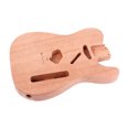 thumbnail image 2 of TL Electric Guitar Body Solid Wood Guitar DIY Accessory Natural Wood Color, 2 of 7