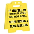thumbnail image 2 of Funny Desk Sign – Uplifting Cubicle Decor for Women & Men – Office Humor Gift for Coworkers & Employees, 2 of 8