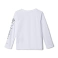 thumbnail image 3 of Camiseta Columbia para niñas PFG Tidal, manga larga, blanca, 3 of 3