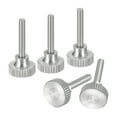 thumbnail image 1 of Tornillos de pulgar estriados M3x16mm, paquete de 5, tornillos de pulgar estriados de acero inoxidable plano, 1 of 5