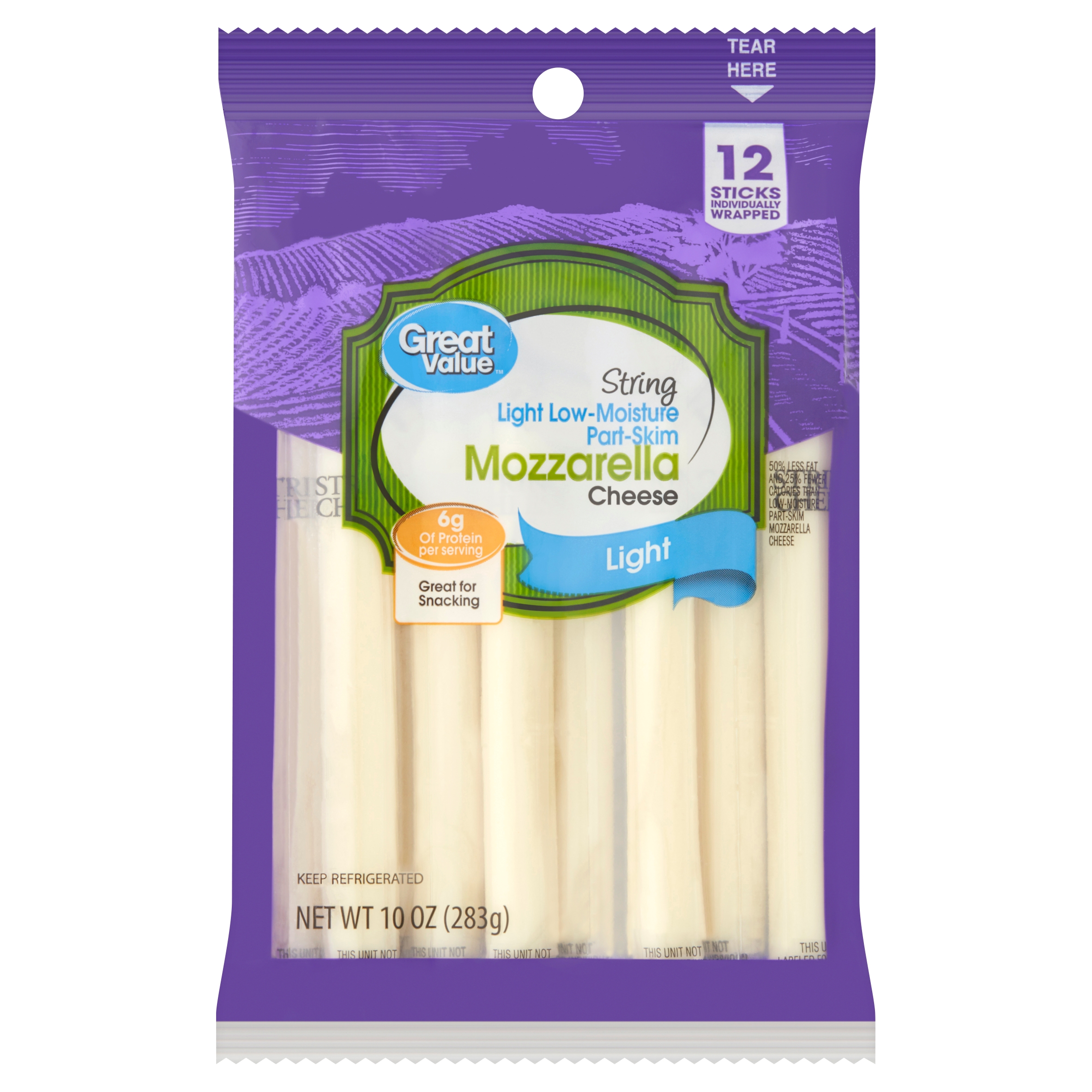 Nutritional Value Of Fit And Active Light String Cheese Besto Blog