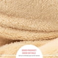 thumbnail image 2 of Gorros Tejidos, Forrado de Vellón Ligero Lana Sombrero con Bufanda, Calentar Suave Lindo Conjunto de Bufanda de Sombrero de Invierno, Sombrero de Invierno para Bebé, 2 of 5