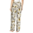 thumbnail image 3 of Balery Different Butterflys print Women's Pajama Pants,Ultra Lightweight Pjs,Lounge Pant-, 3 of 9