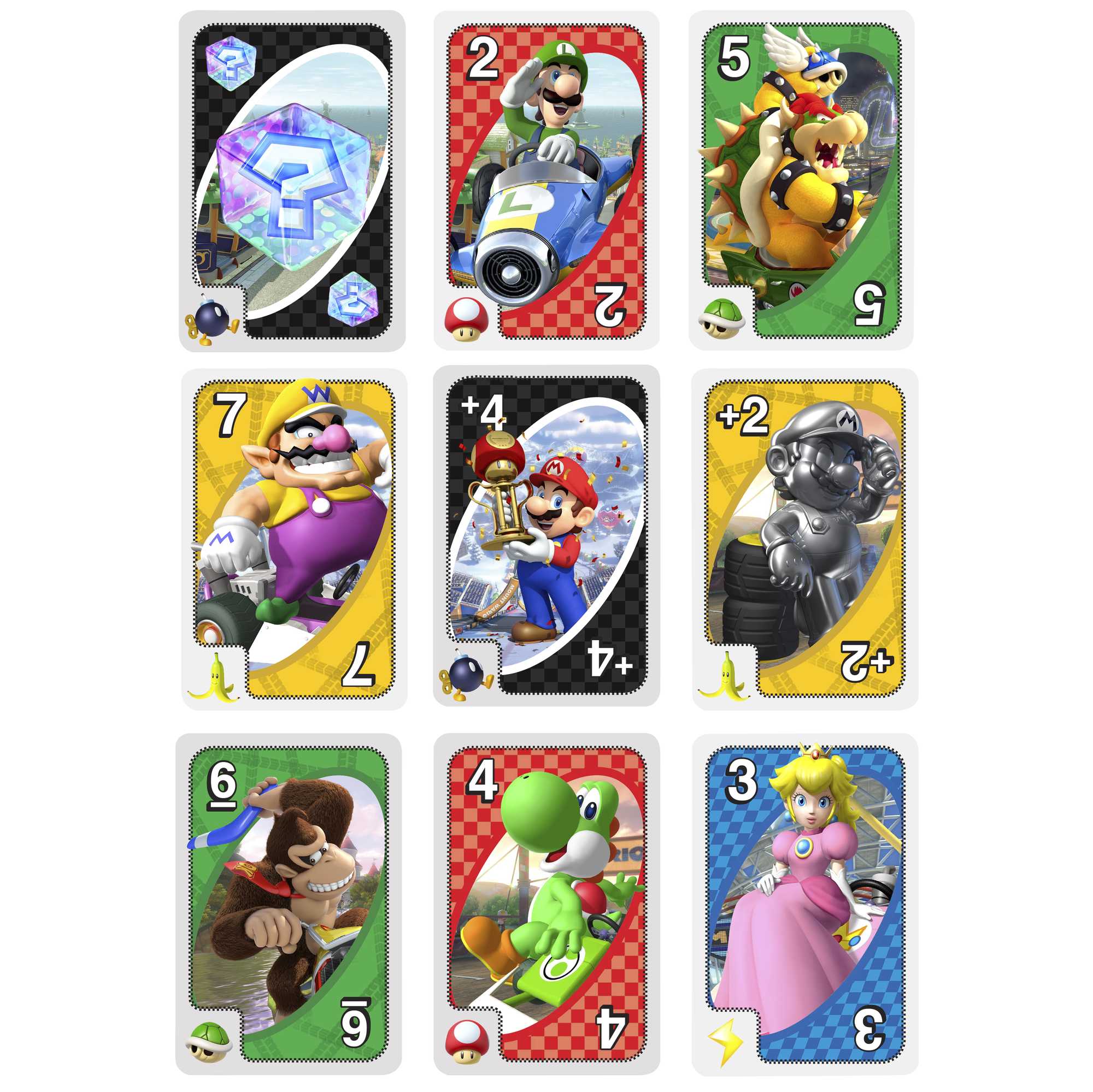 UNO Mario Kart Card Game photo 4