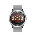 thumbnail image 1 of Bluetooth Impermeable Frecuencia cardíaca Presión arterial Reloj inteligente Fitness Reloj de pulsera redondo Recordatorio de llamada Scienceny DZ6428-02, 1 of 2
